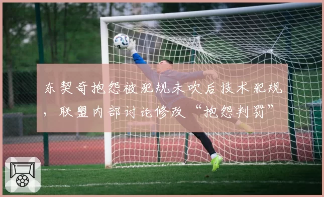 东契奇抱怨被犯规未吹后技术犯规，联盟内部讨论修改“抱怨判罚”规则
